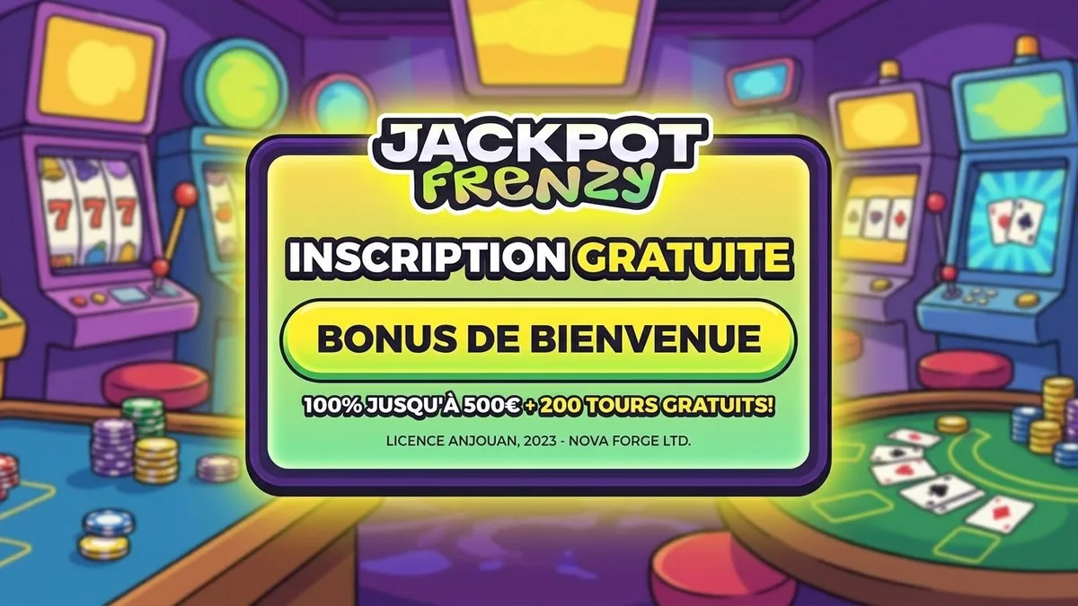 Inscription avec bonus